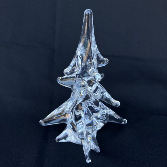 Toscany Crystal 8” Christmas Twisted Tree - Picture 4 of 12